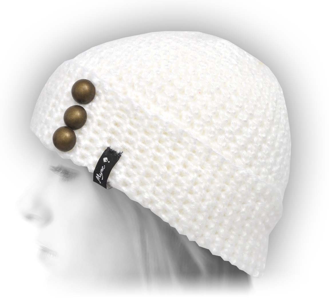 Bonnet Blanc Cuivre