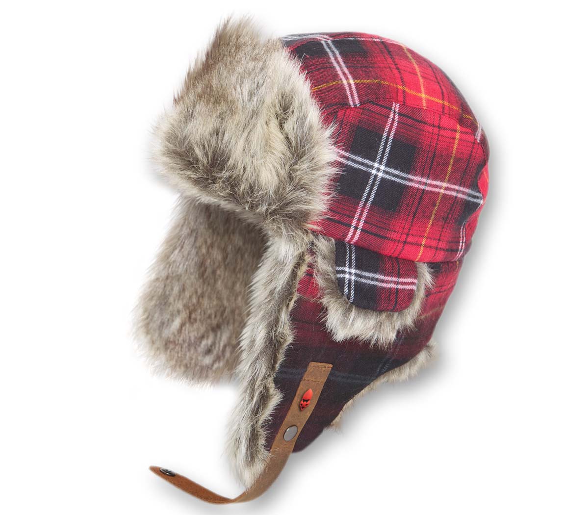 Chapka Femme Plaid Fur II