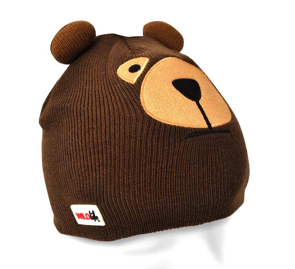 Bonnet Marron Wildlife enfant