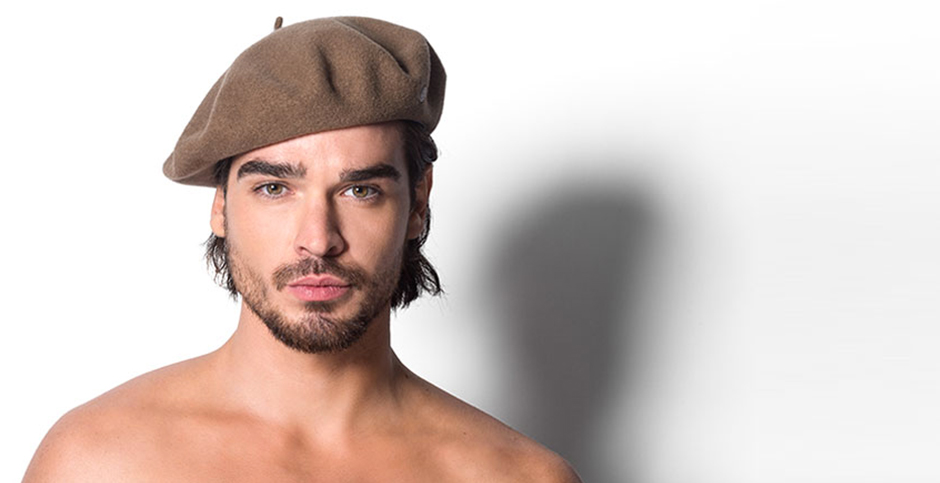 Porter le beret homme Sale