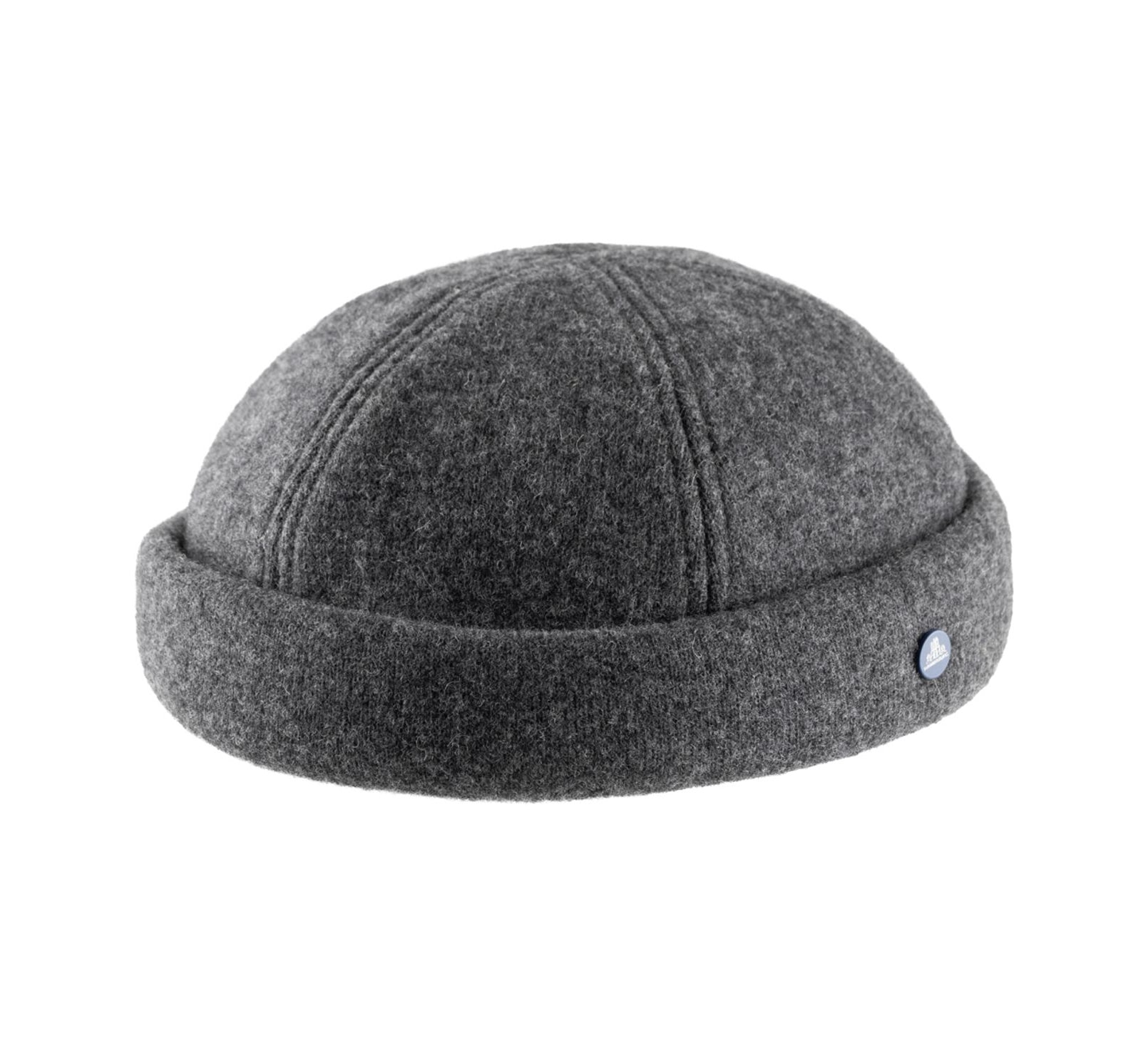 Bonnet docker laine grise