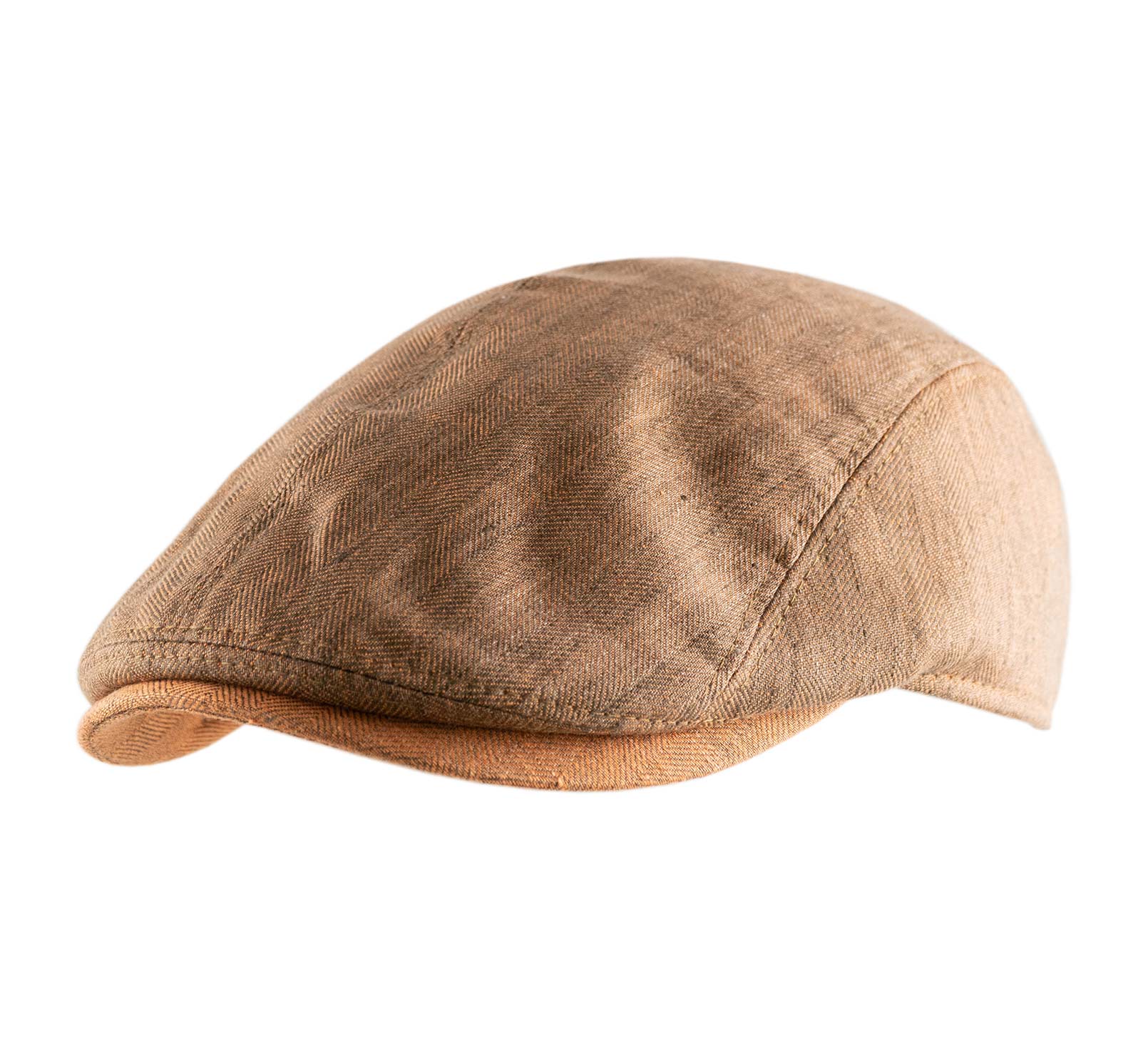 casquette plate lin