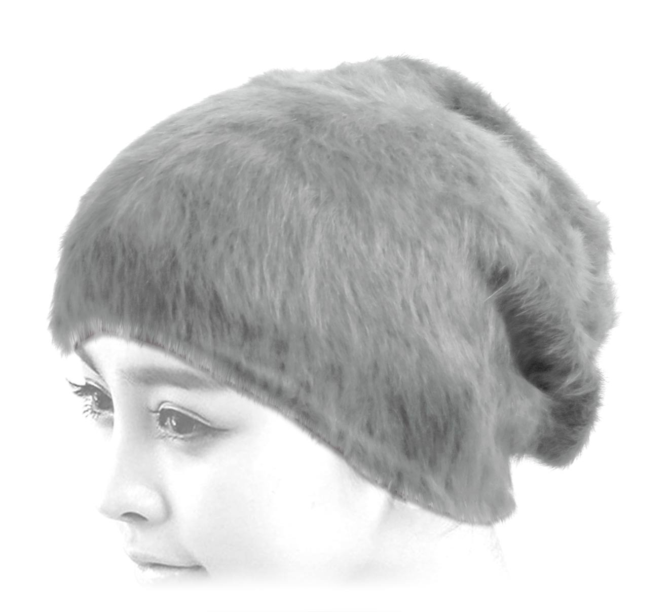 bonnet fourrure Angora Beanie bonnet fourrure Angora Beanie