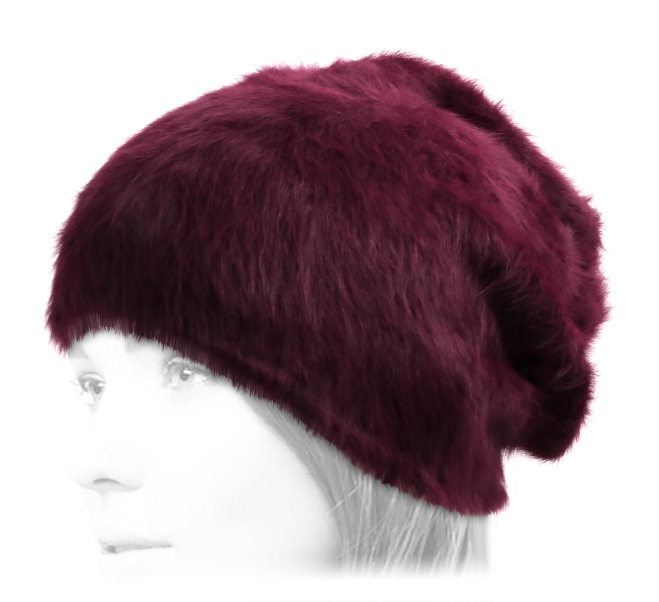 bonnet fourrure Angora Beanie bonnet fourrure Angora Beanie