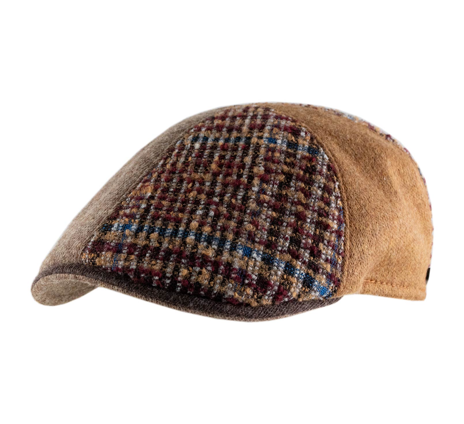 Casquette patchwork bec de canard