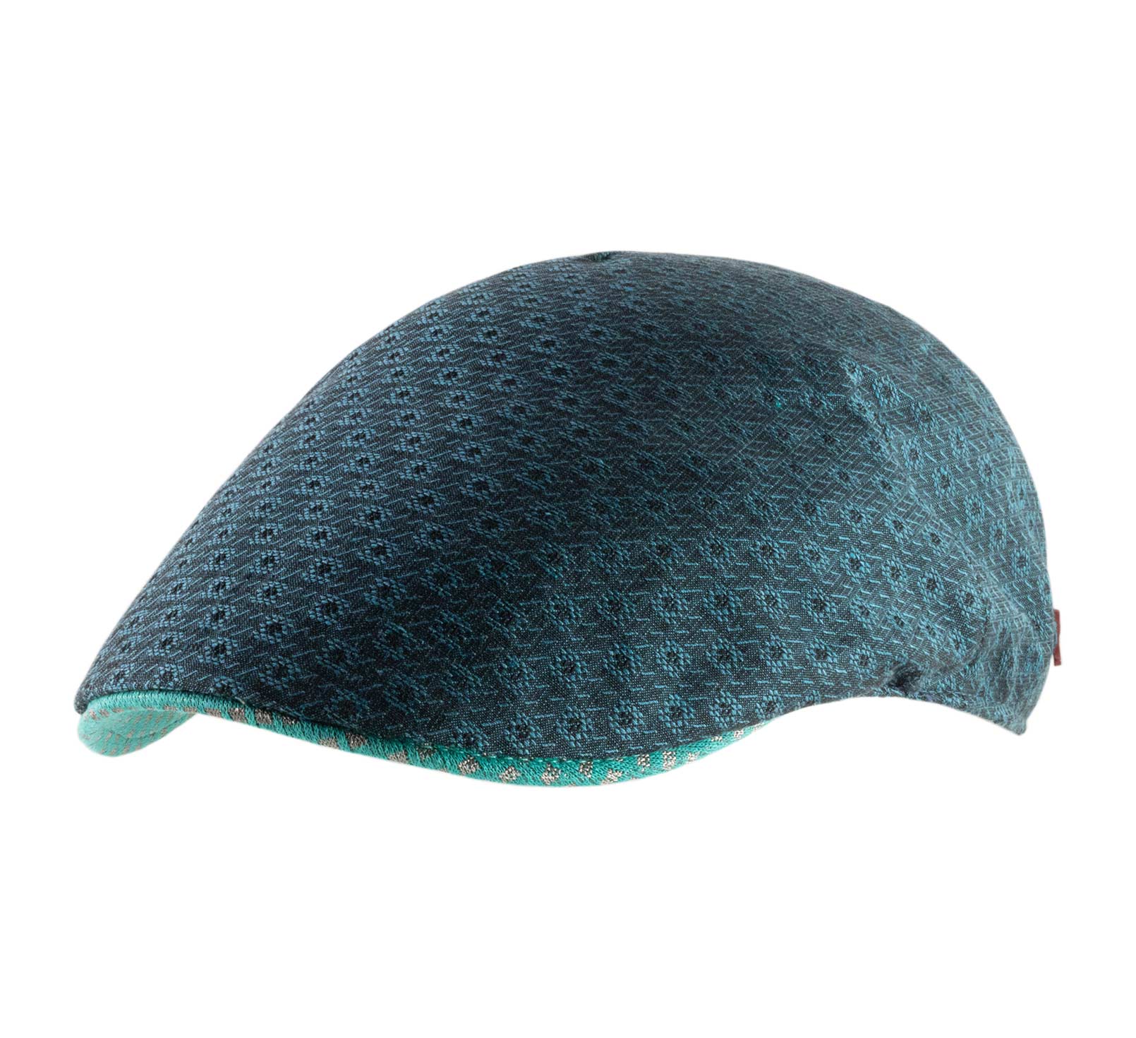 casquette beret turquoize