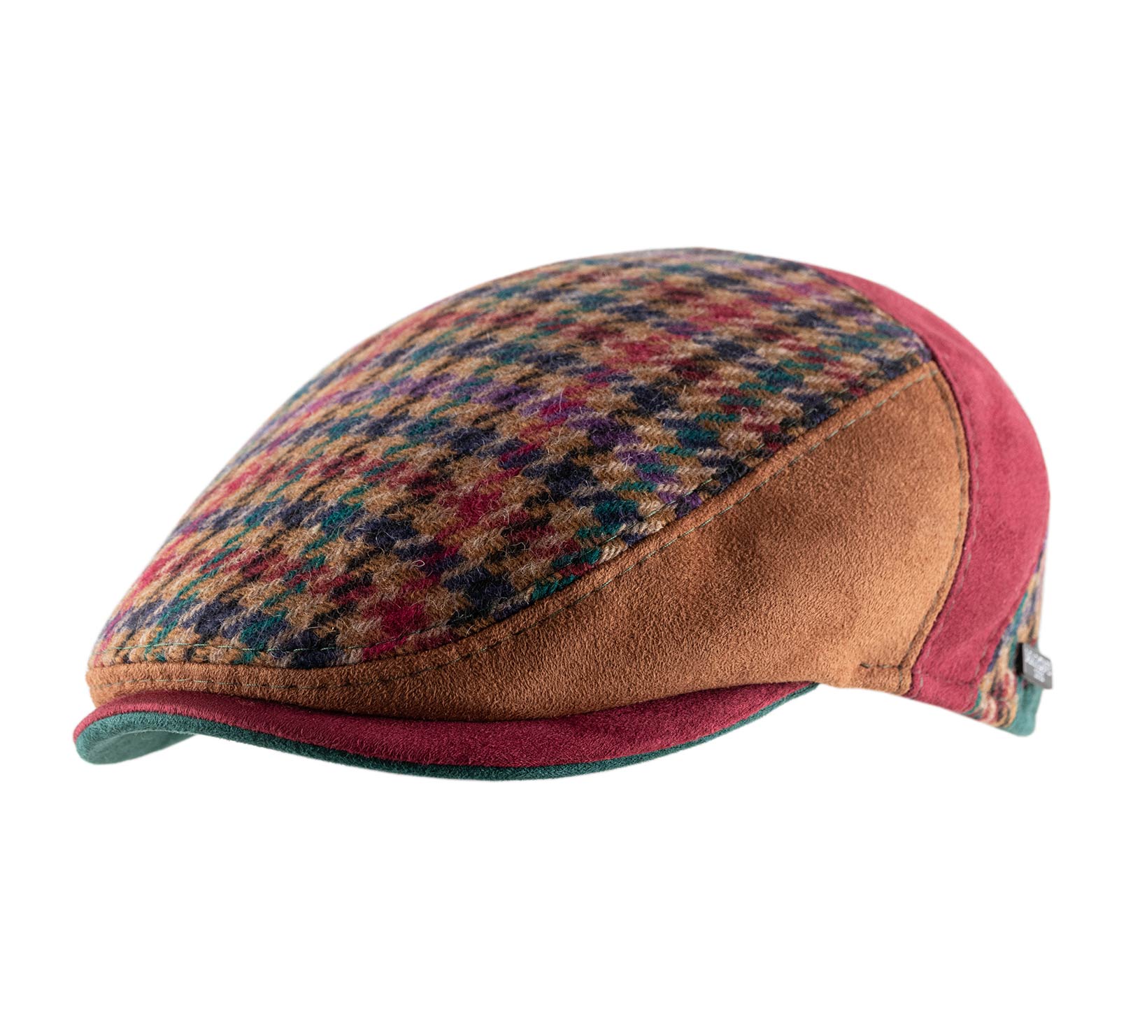 Casquette beret tweed