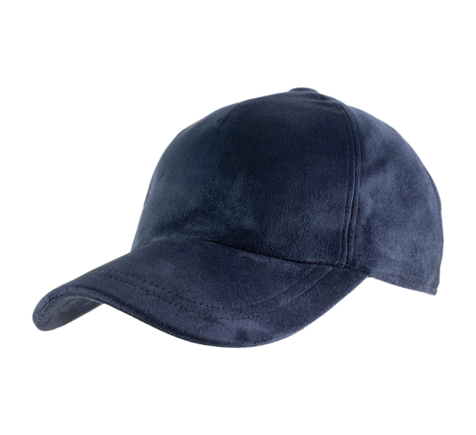 casquette cuir velours