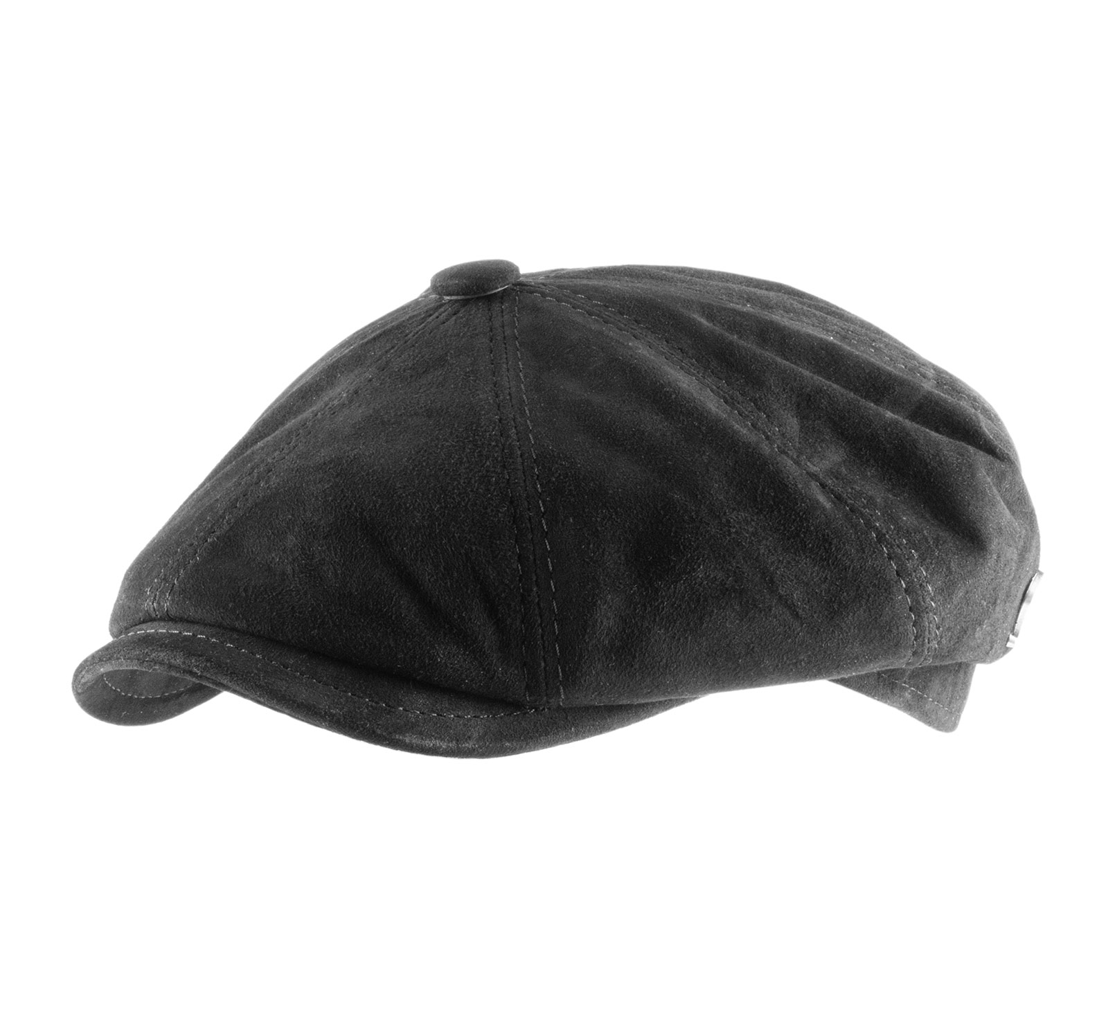 casquette cuir nubuck