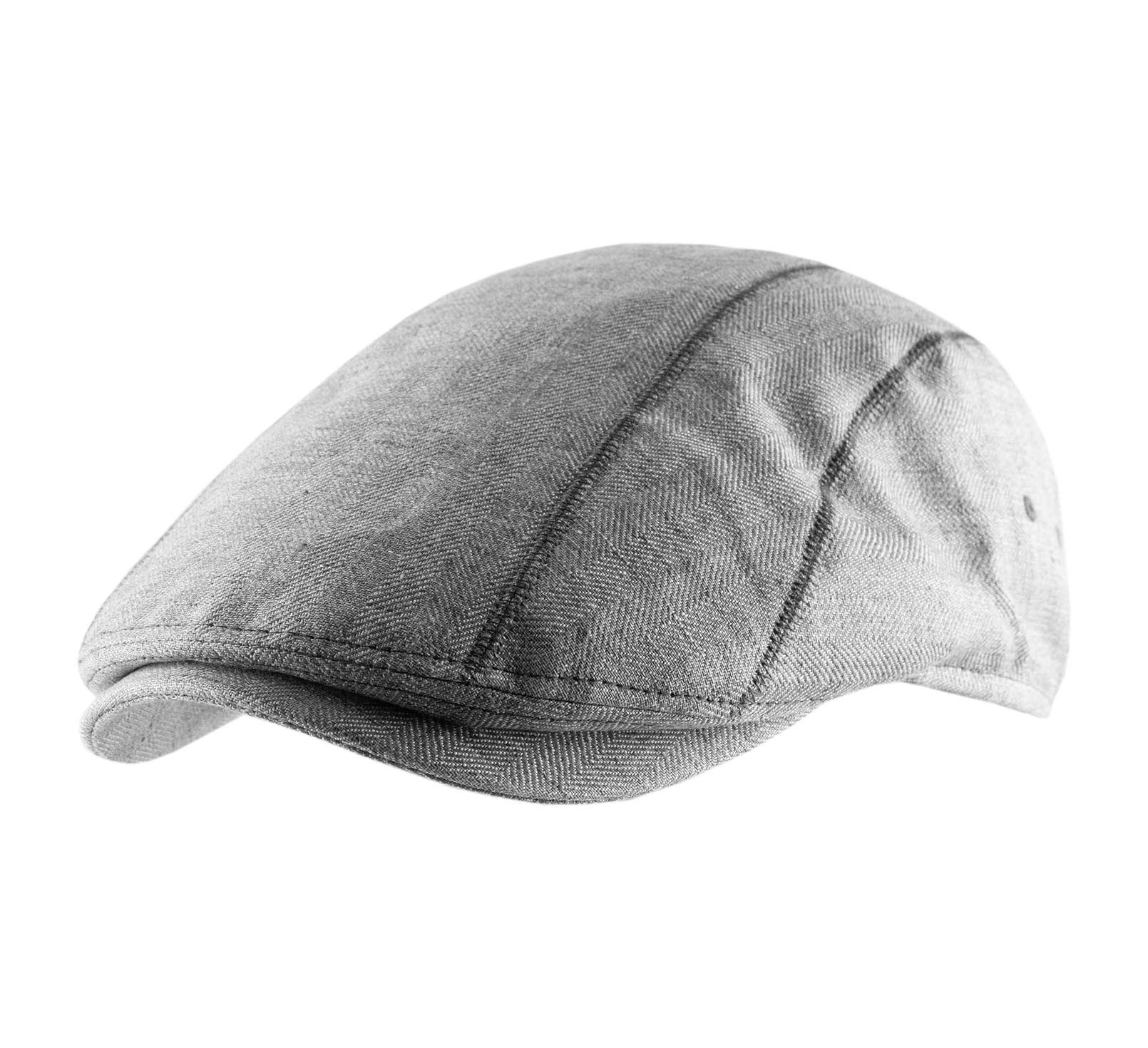 casquette élégante lin