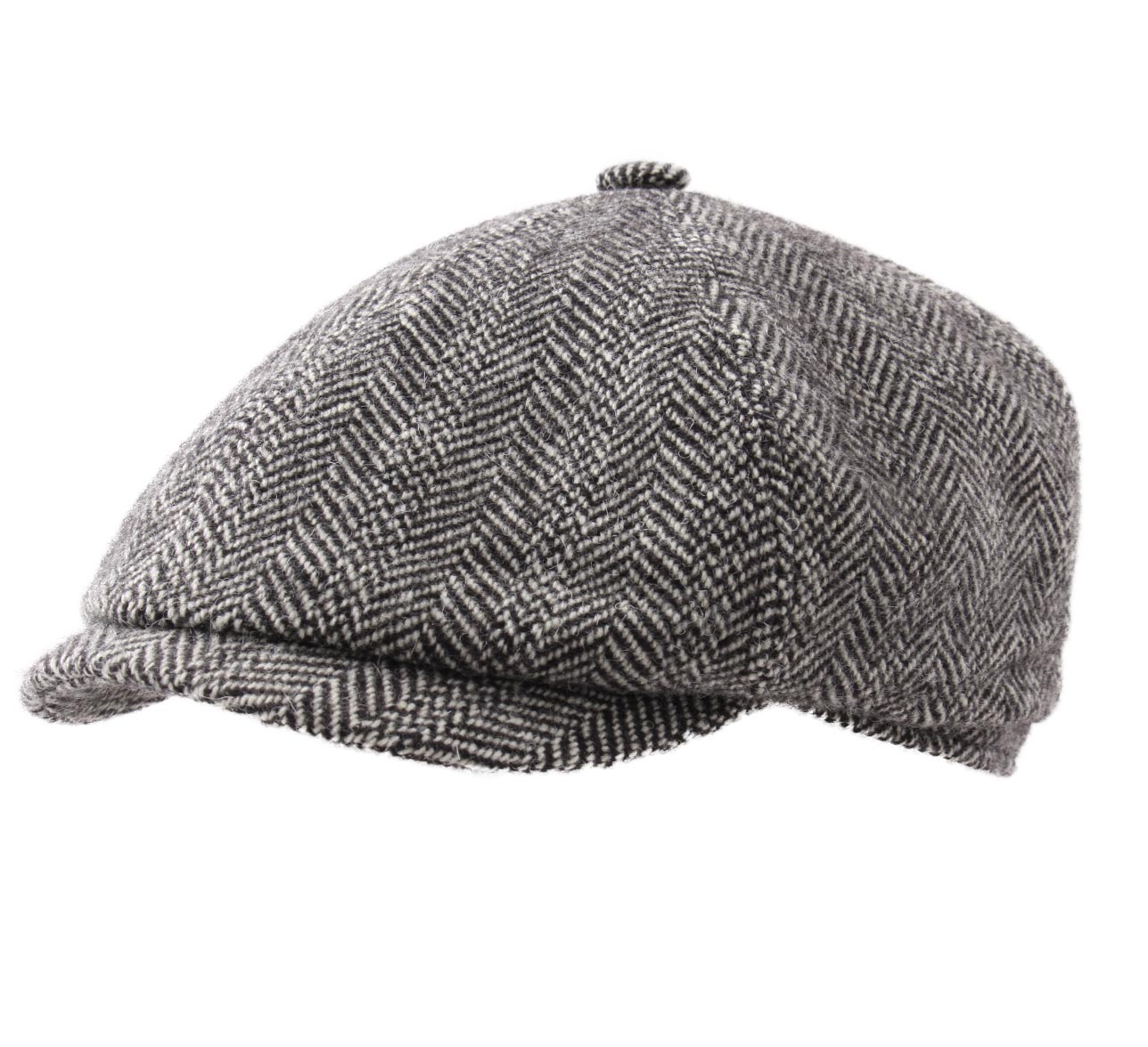 Casquette et Béret Grise Panel Cap Wool/Alpaca Casquette et Béret Grise Panel Cap Wool/Alpaca