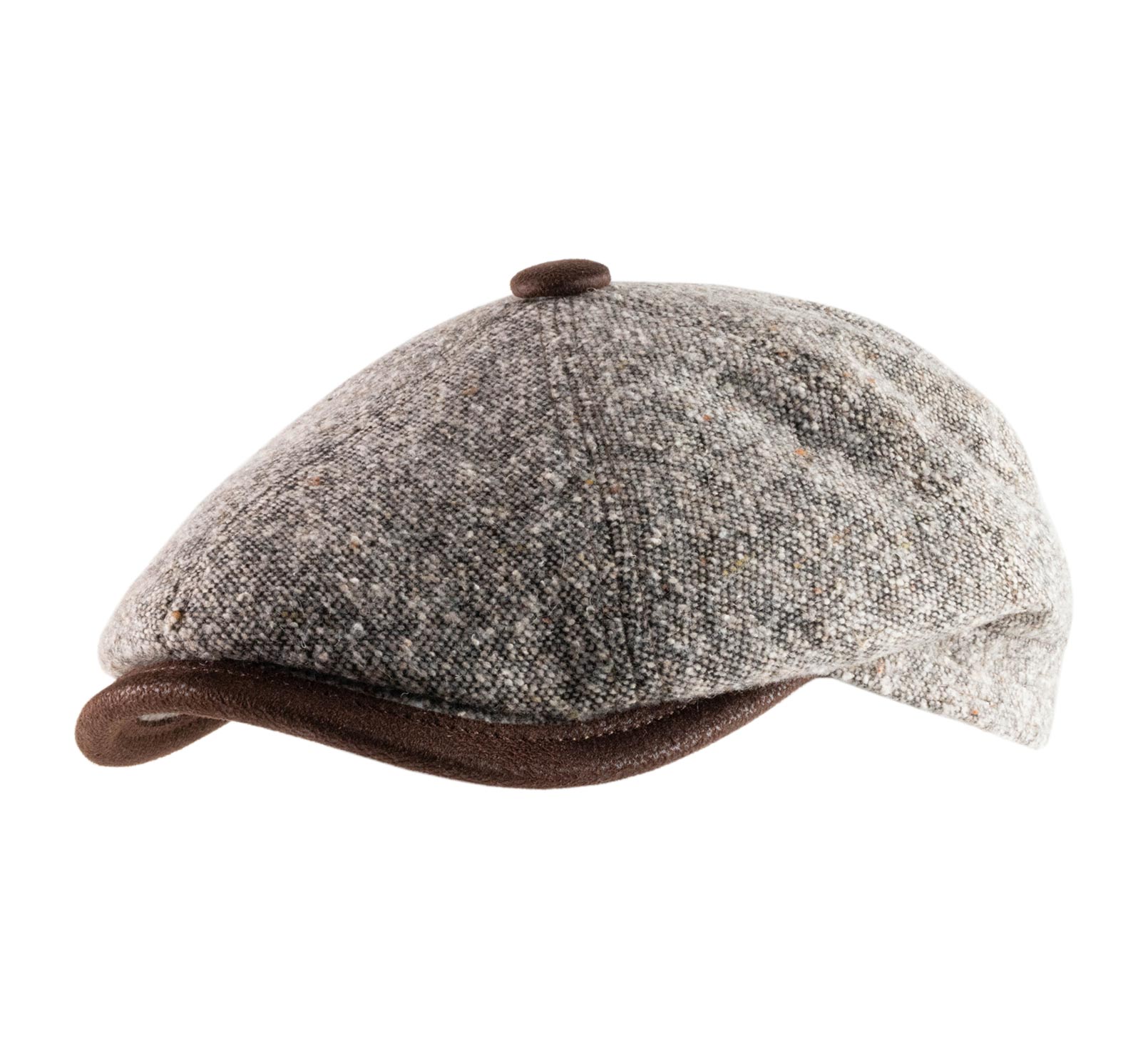 casquette laine chiné fine