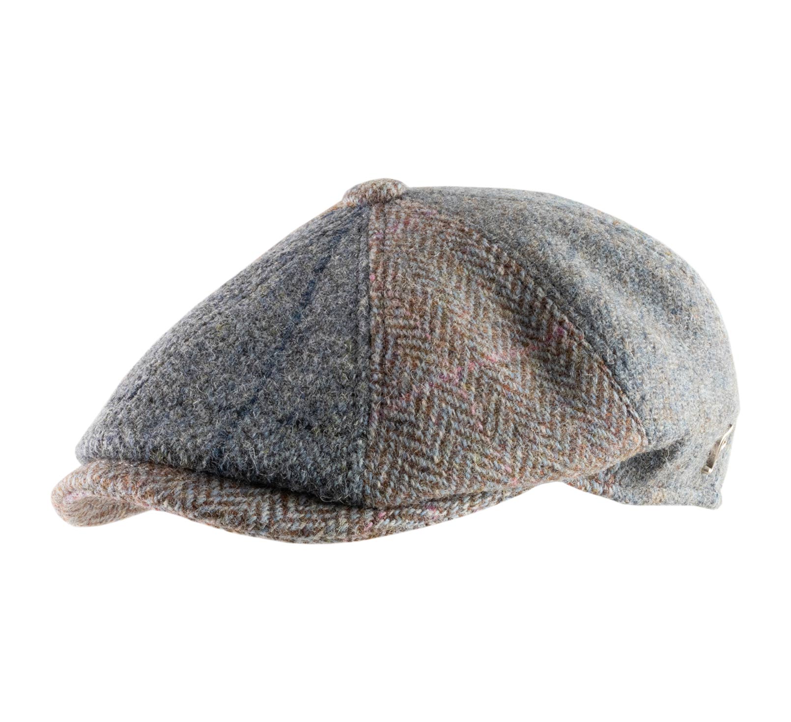 Casquette laine française Jack Harris Tweed