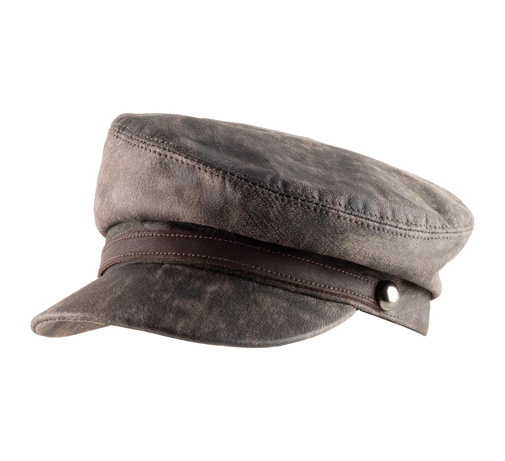 casquette marin cuir 