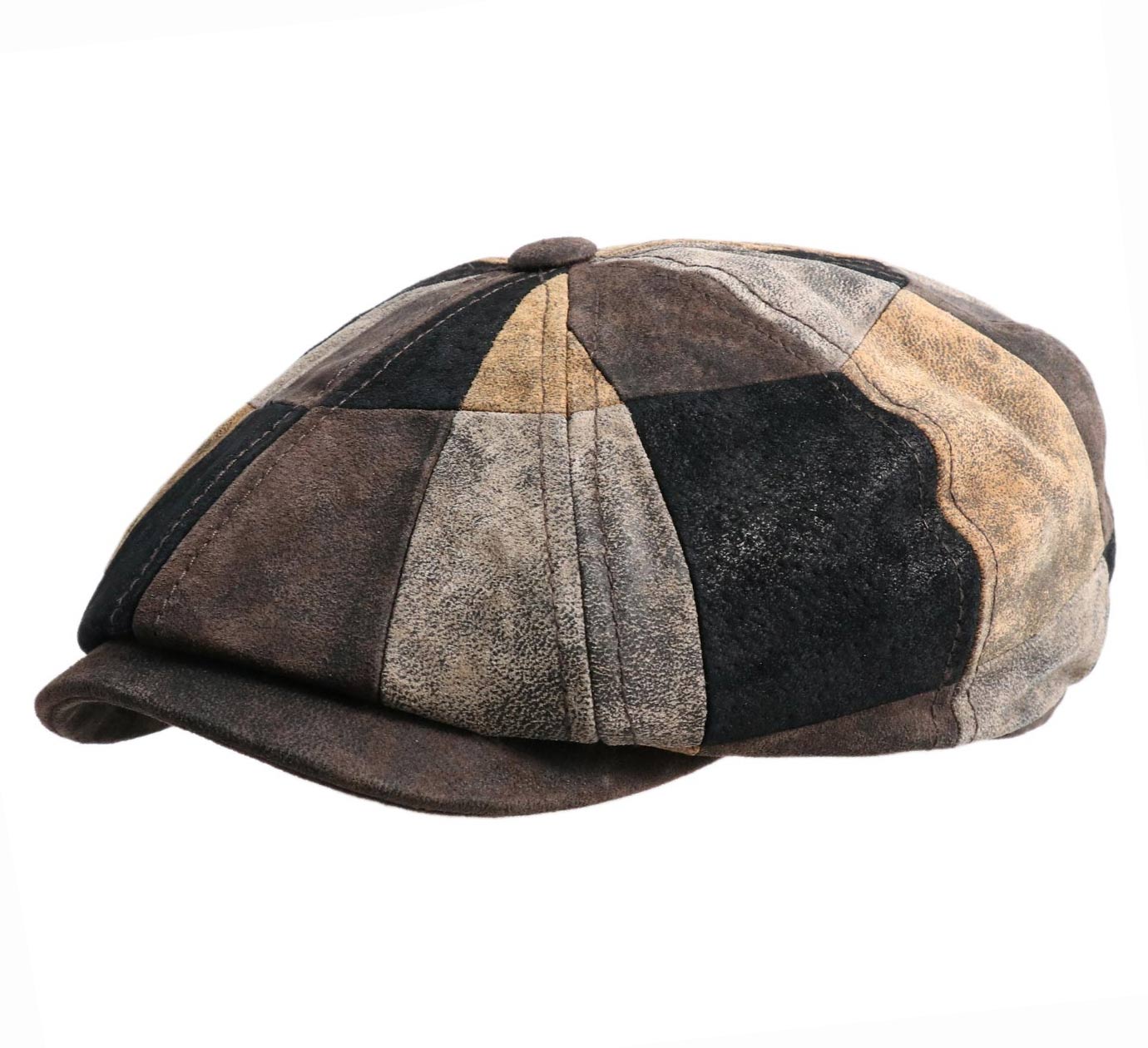 casquette patchwork cuir Leather Patchwork casquette patchwork cuir Leather Patchwork