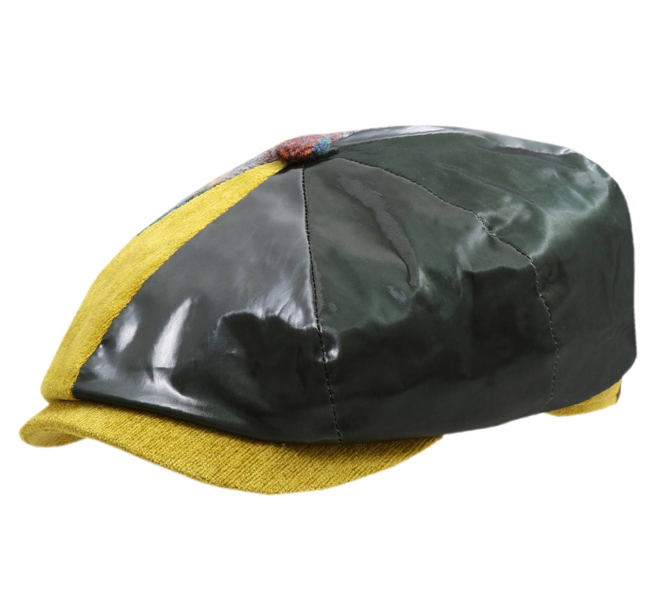 casquette patchwork jaune Medley casquette patchwork jaune Medley