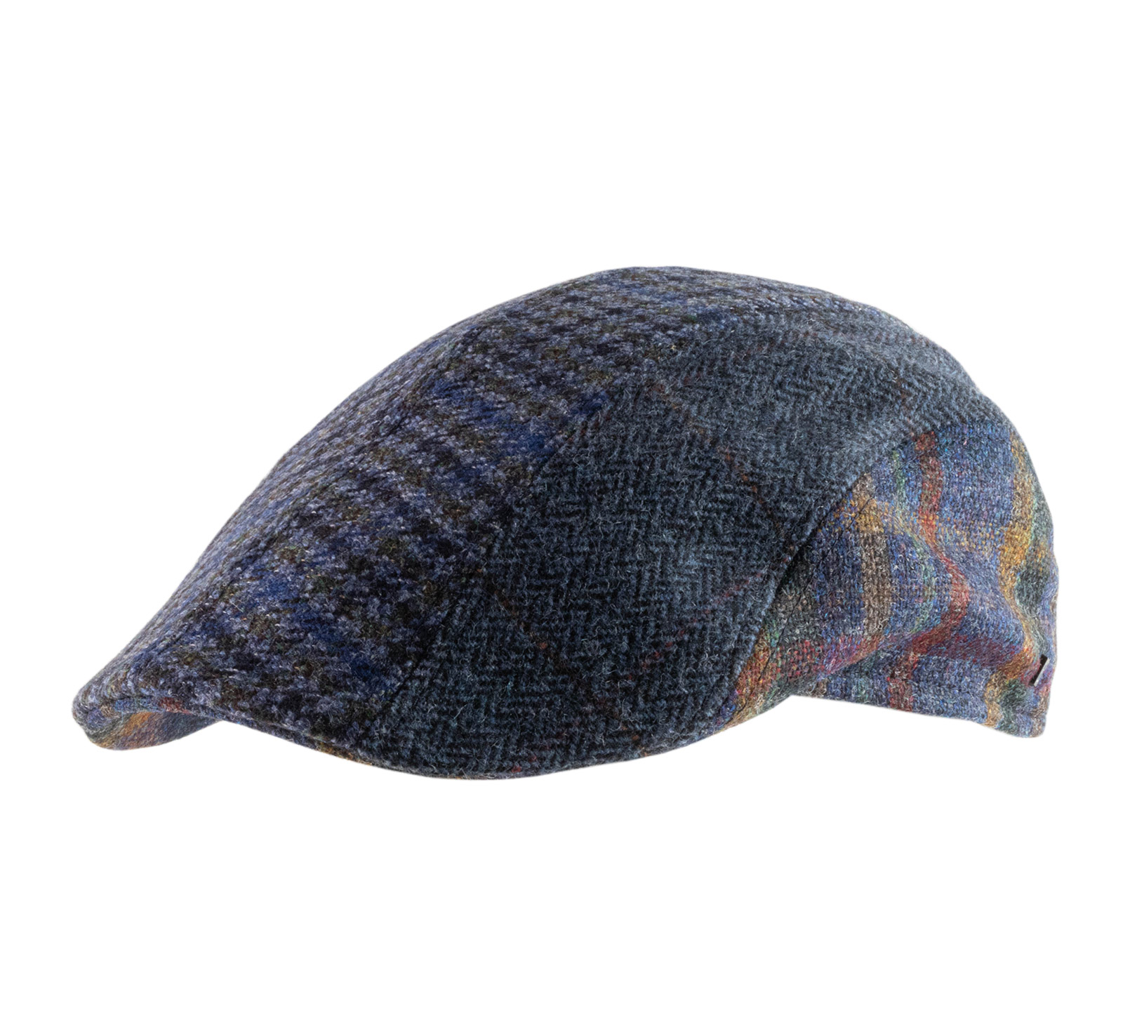 casquette patchwork laine