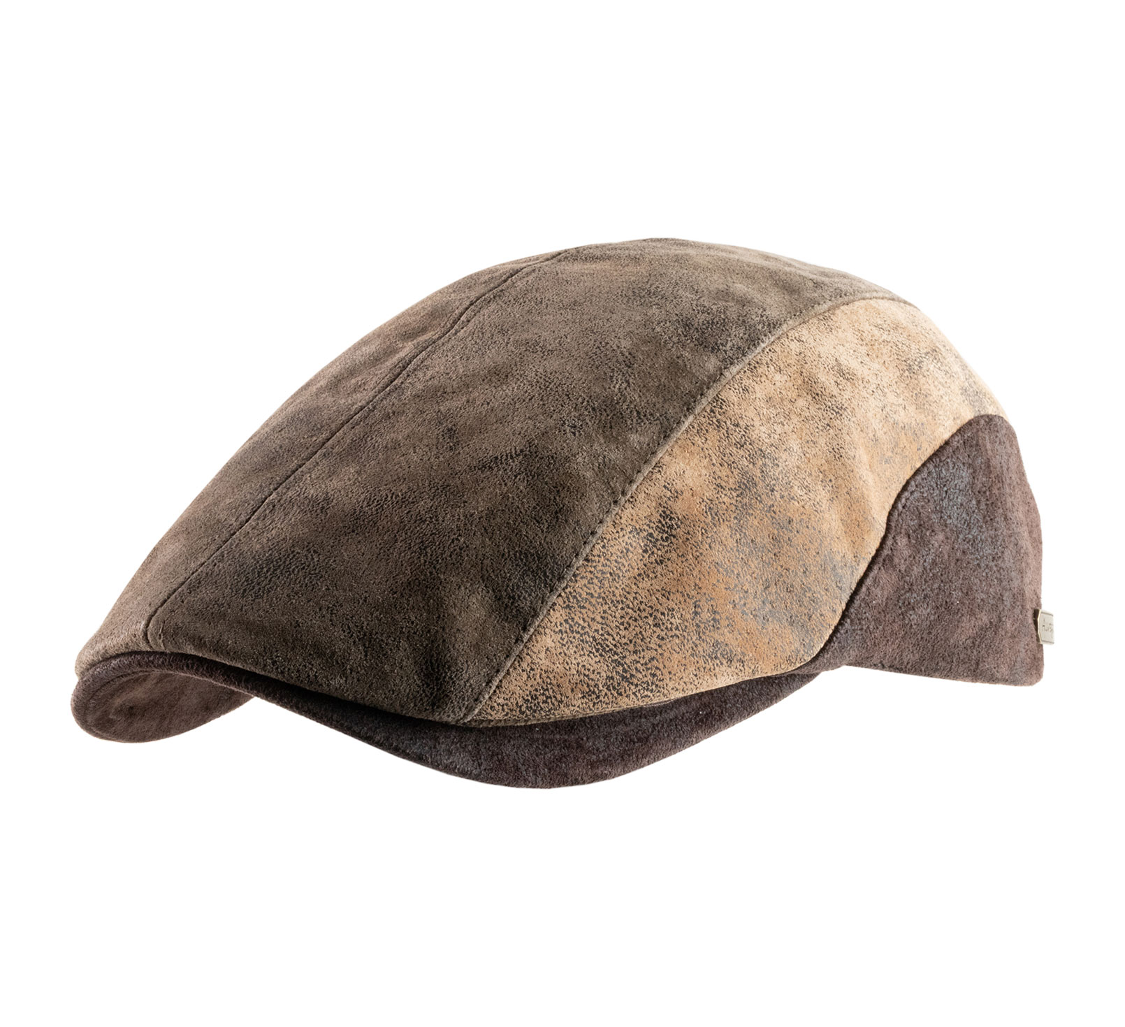 casquette plate cuir