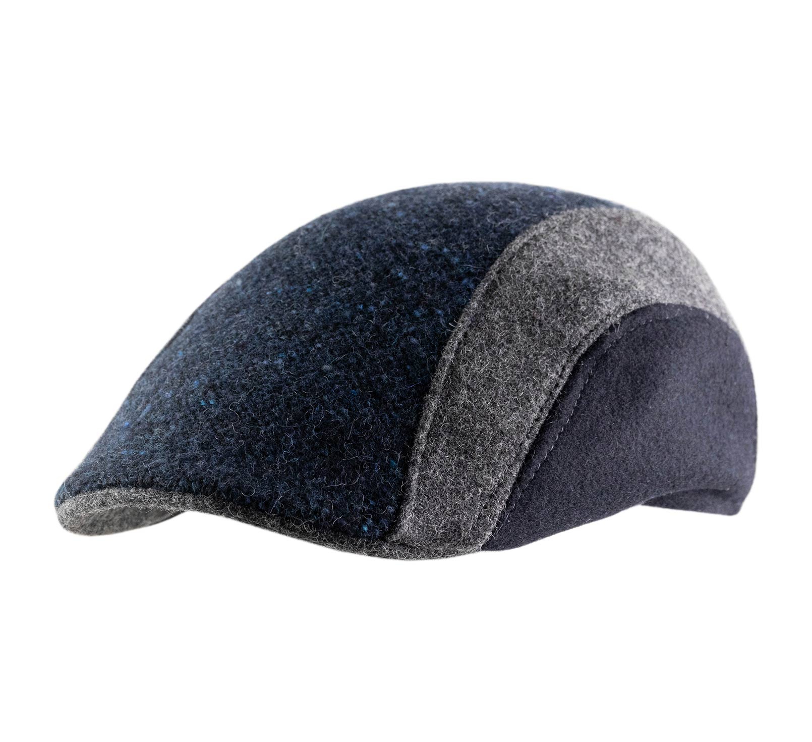 Casquette plate laine