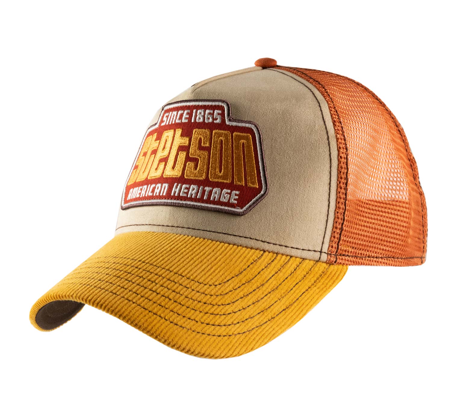 Casquette trucker 1865 Brickstone Trucker, Casquette Stetson