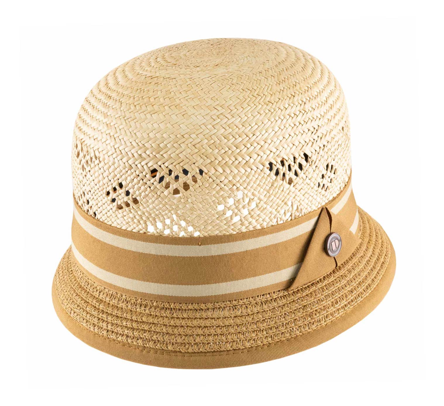Chapeau cloche en paille