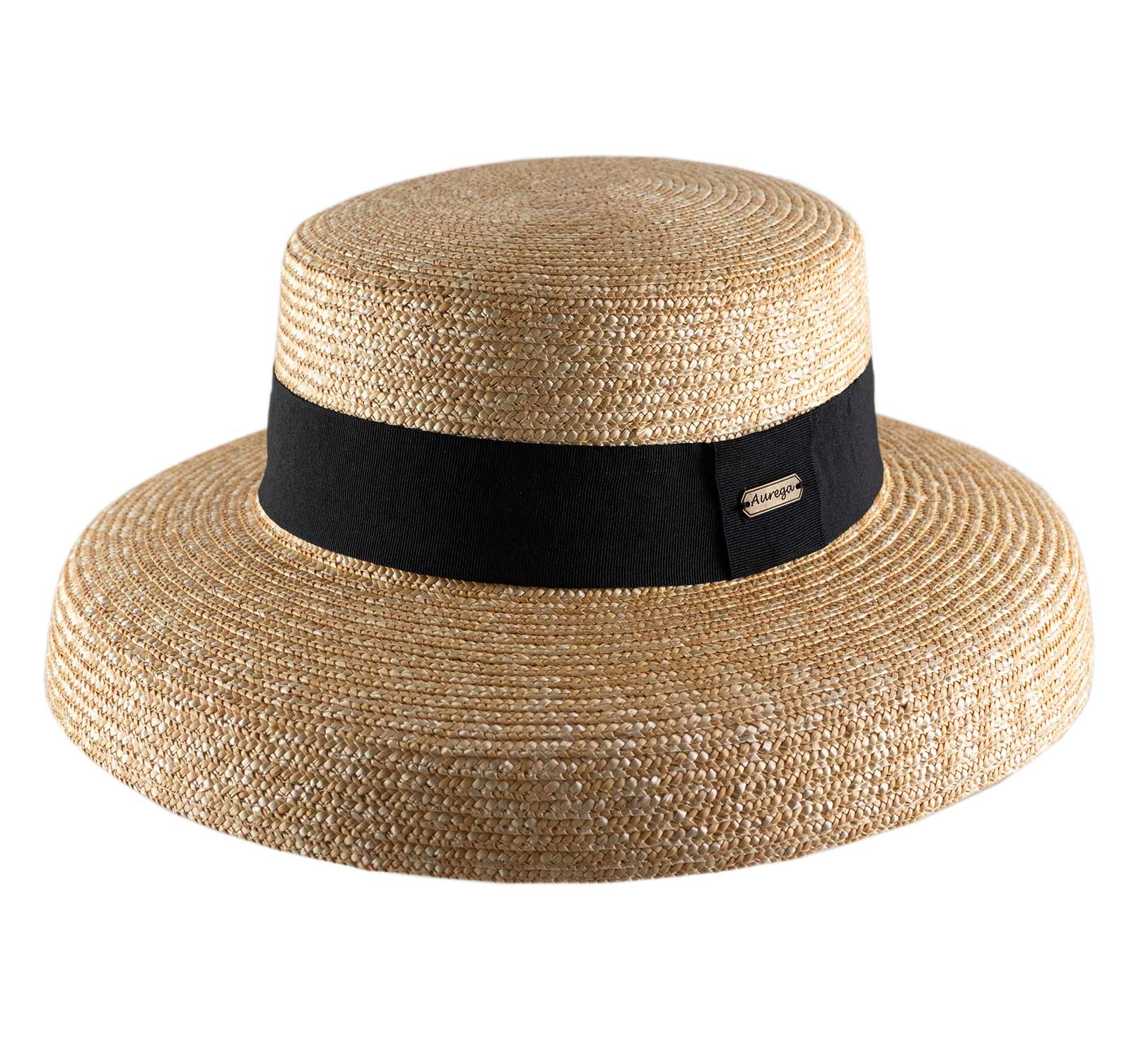 Chapeau cloche paille