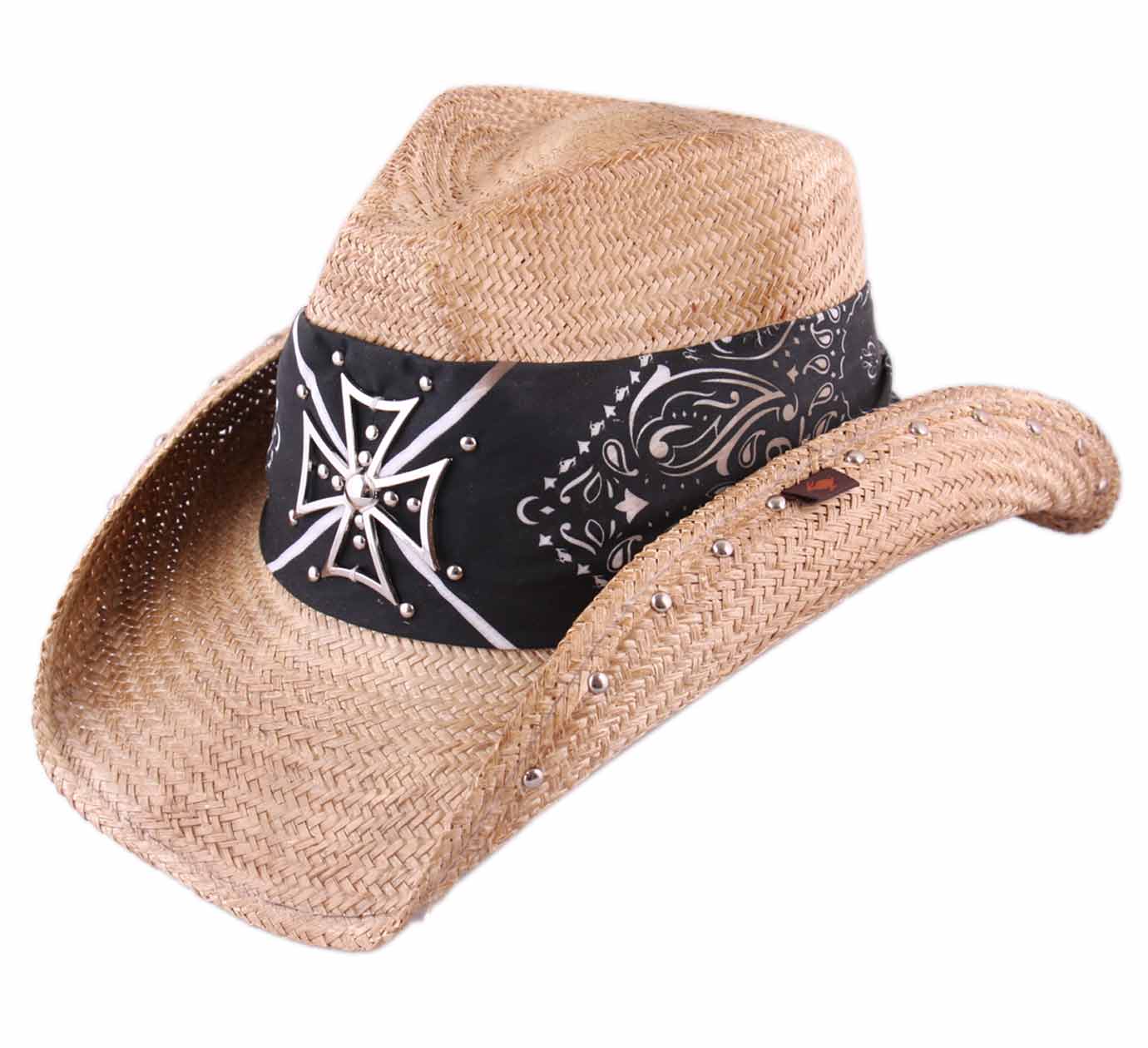 chapeau cowboy paille Hollis chapeau cowboy paille Hollis