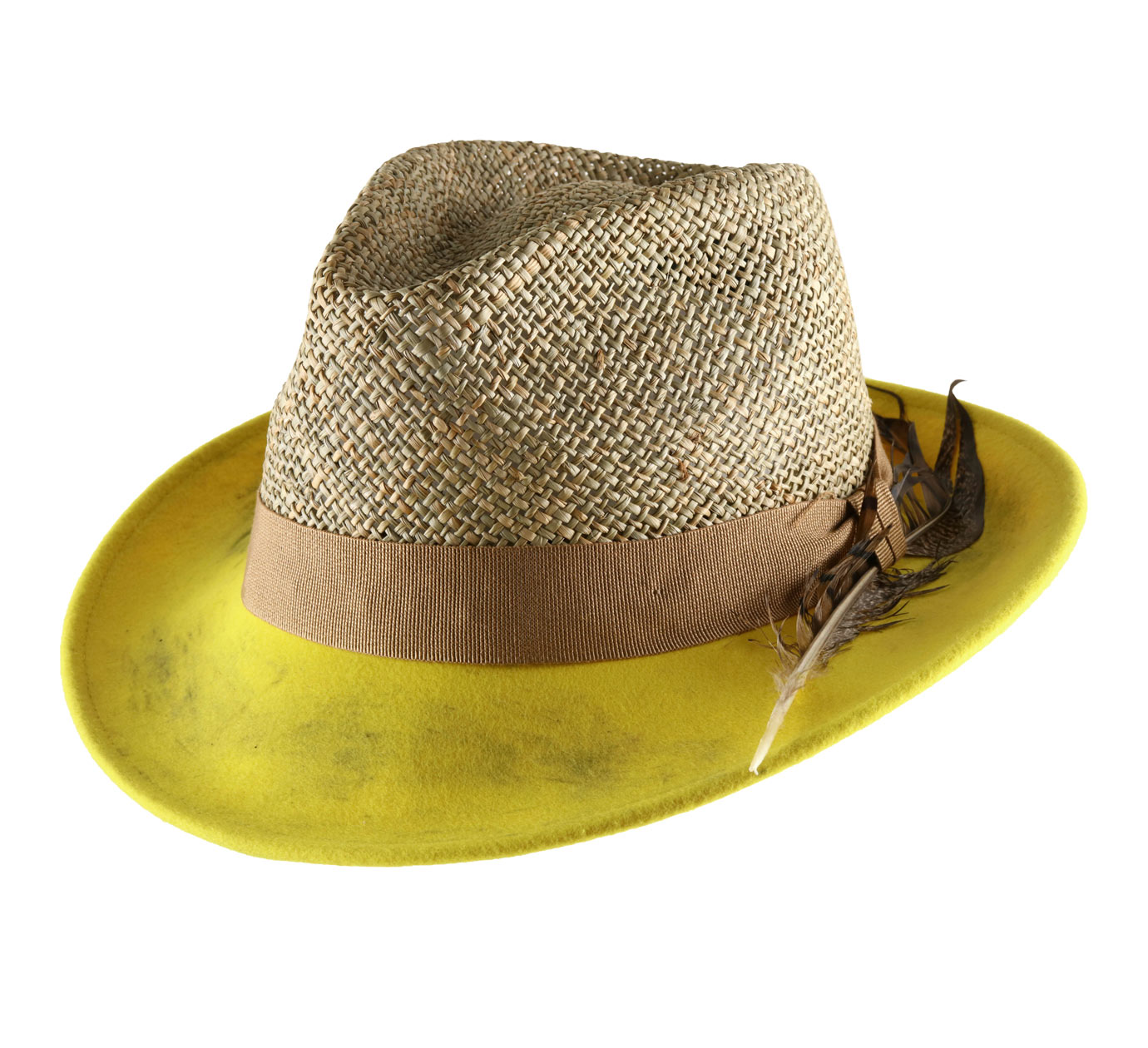 Chapeau paille fedora 