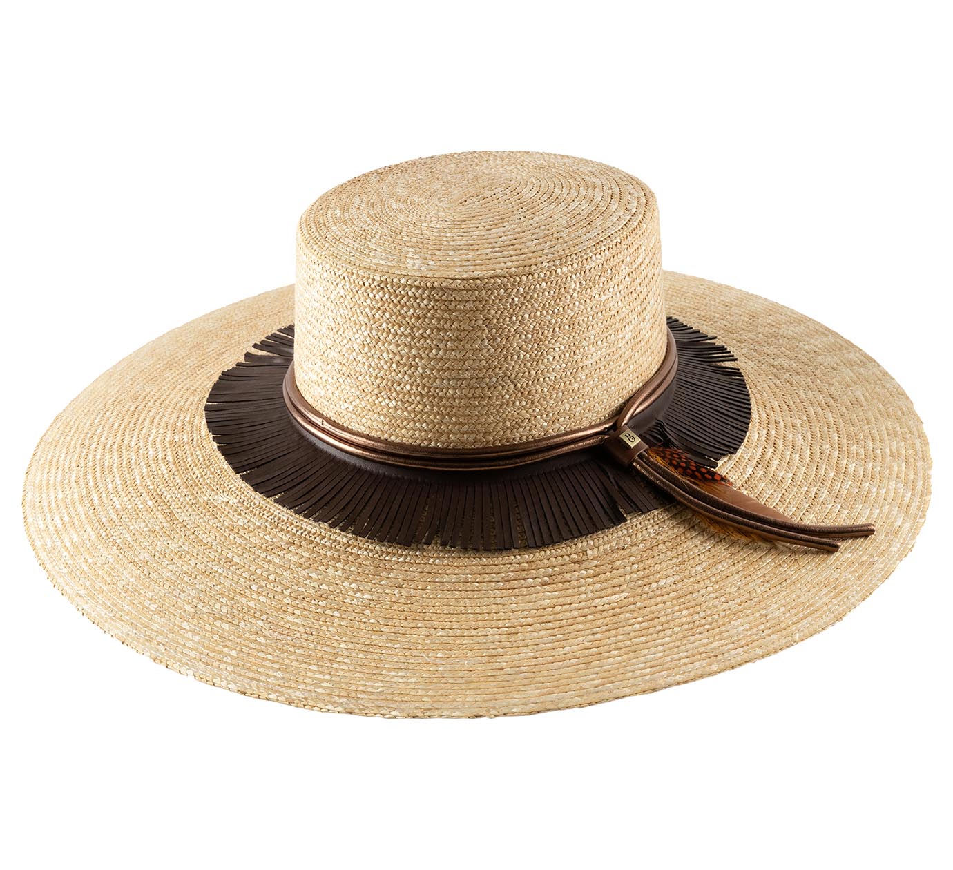 Chapeau paille large