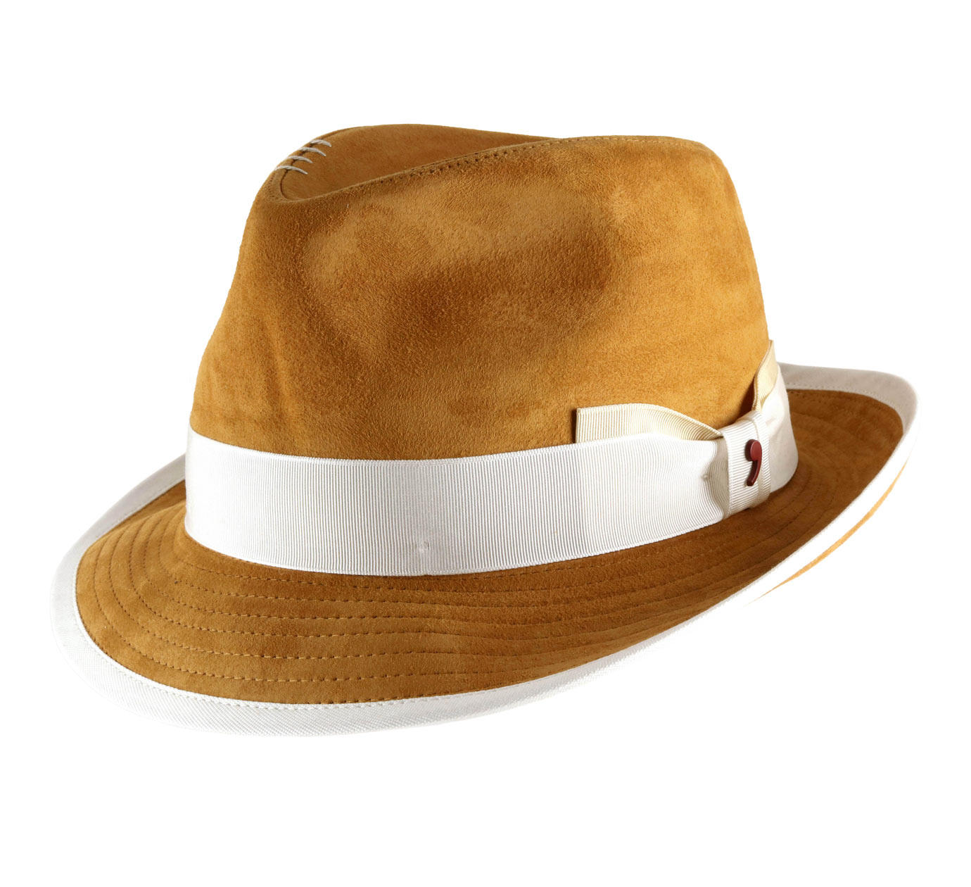 chapeau trilby cuir