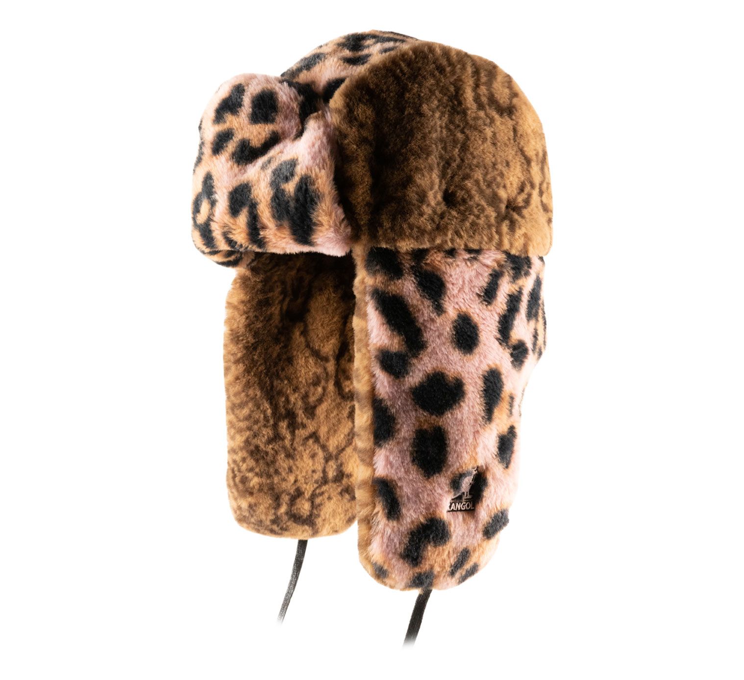 Chapka Kangol Matelassée - Bonnet Trappeur Avec Protections D'oreilles, Fausse Fourrure Intérieure, Chaud Et Stylé Pour L'hiver
