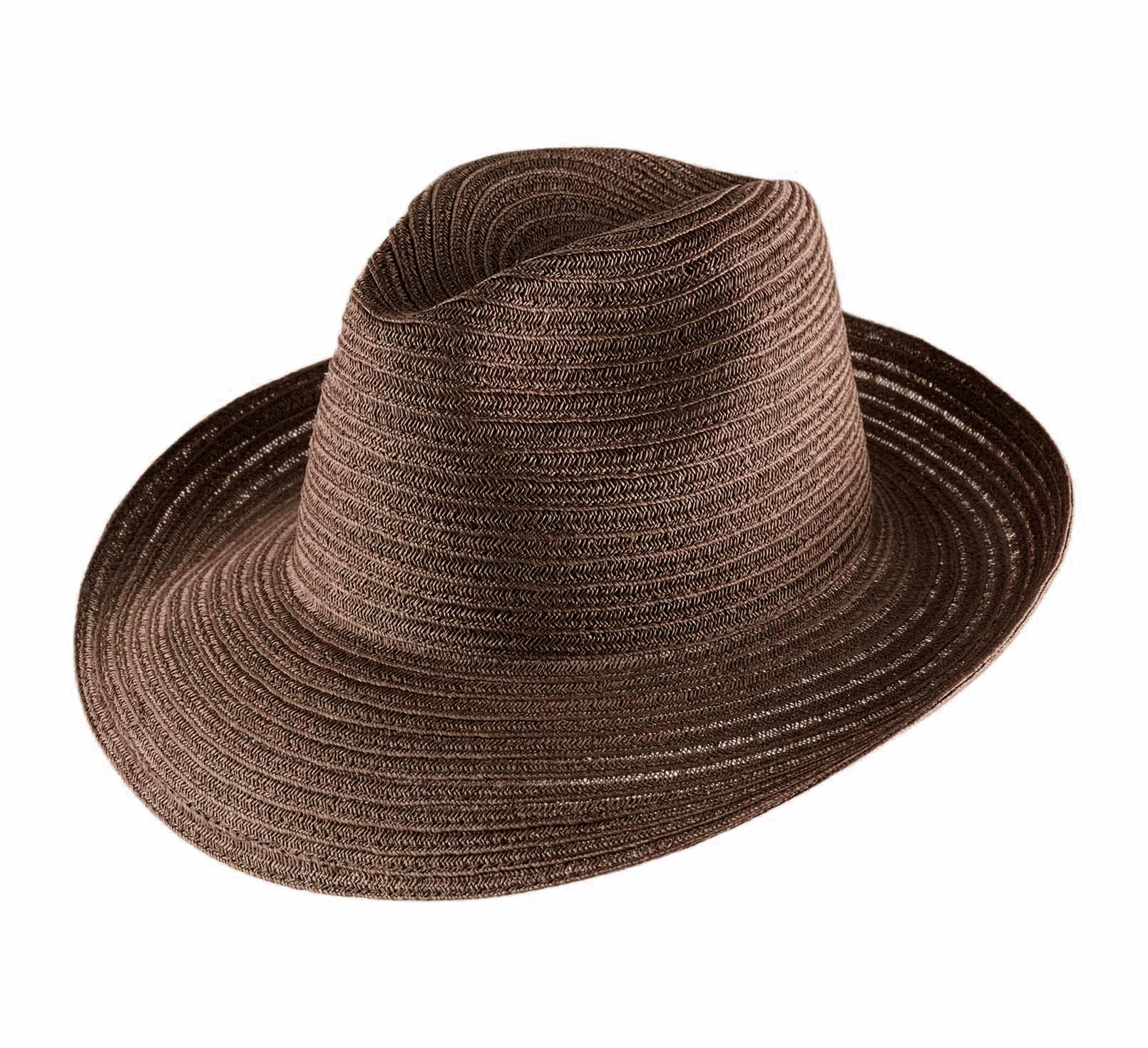 Chapeau fédora abaca Chapeau fédora abaca