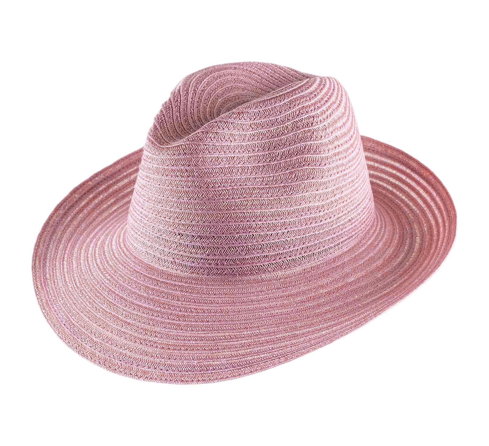 Chapeau fédora abaca