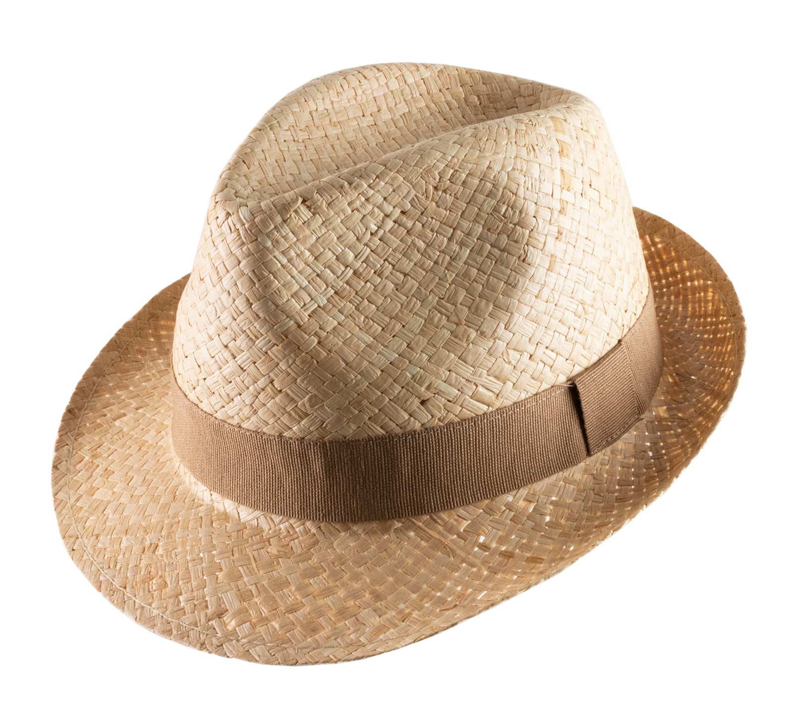 trilby paille raphia