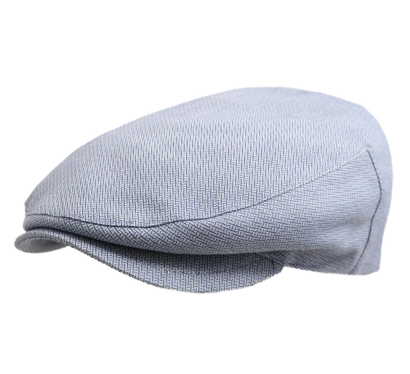 Casquette plate à rayures Adelaïde motif Casquette plate à rayures Adelaïde motif