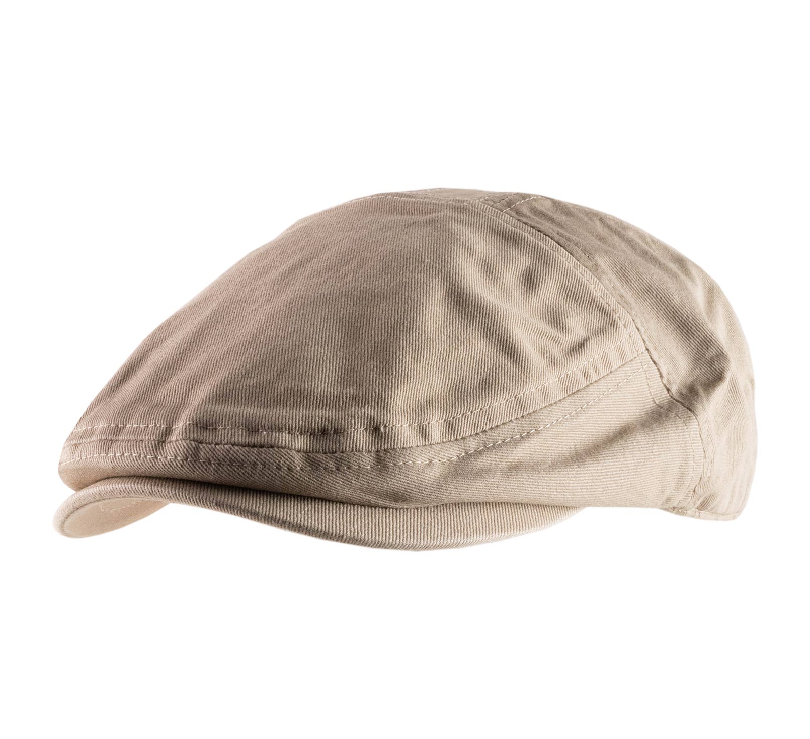 Casquette plate coton