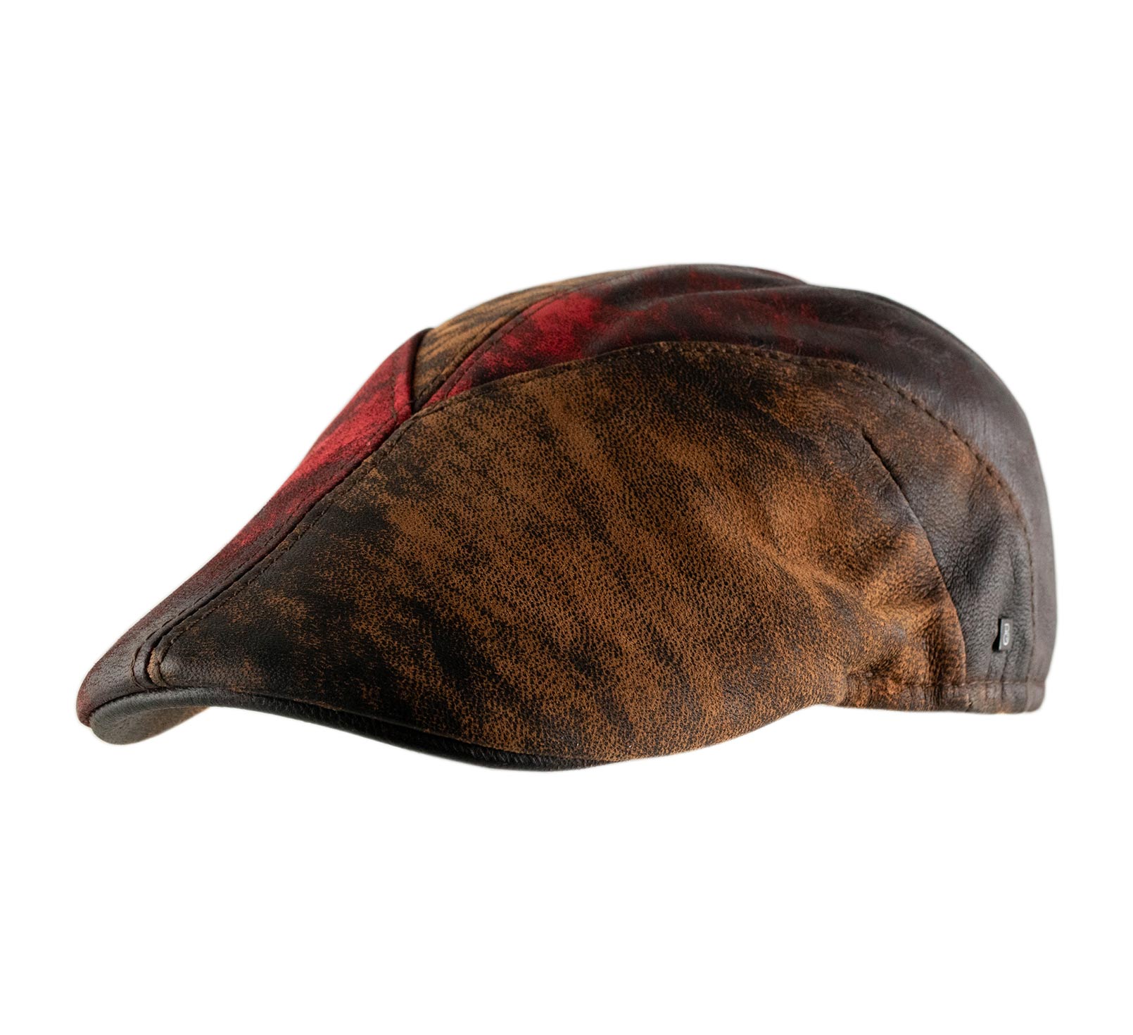 Bec de canard en cuir