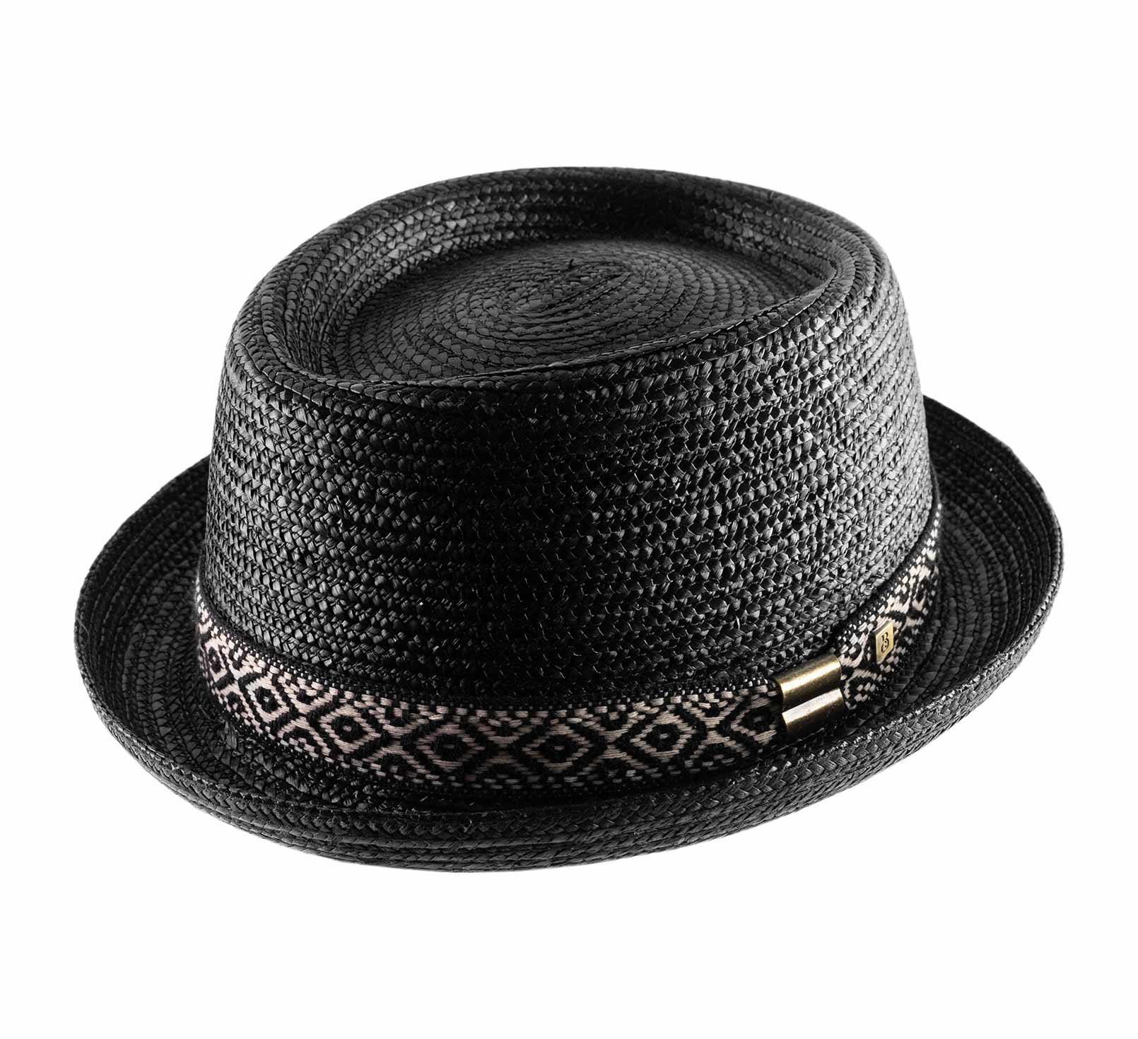 Chapeau paille noir