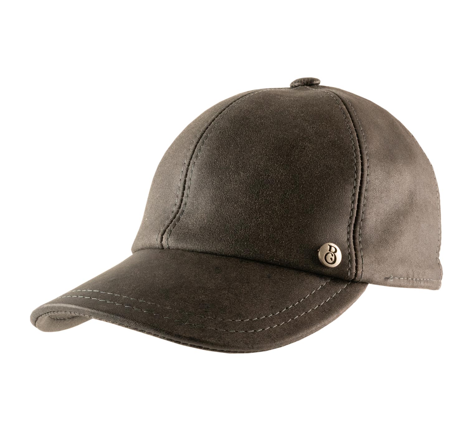 Casquette à visière en cuir véritable pour homme, chapeau chaud d'hiver,  Protection des oreilles, décontracté