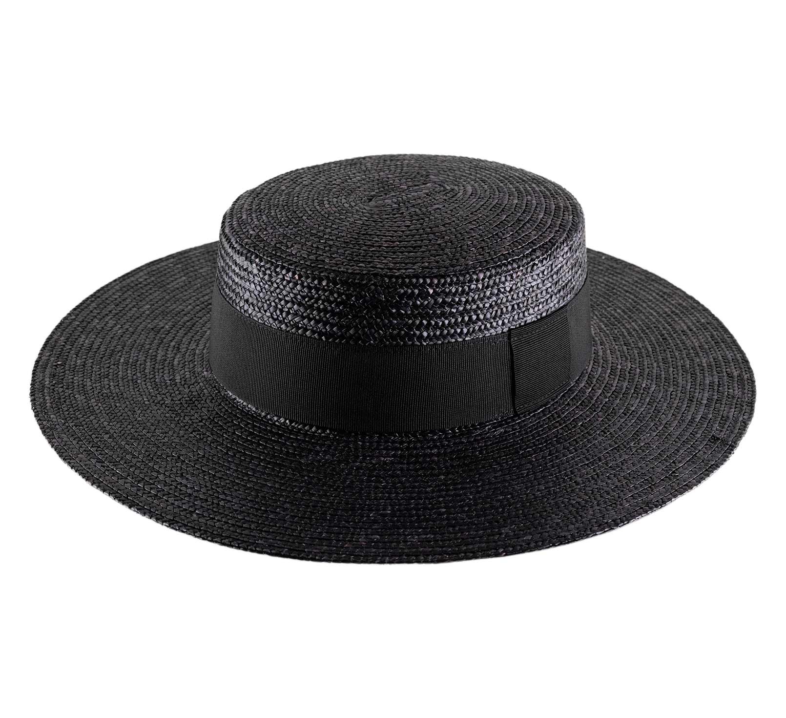Canotier large