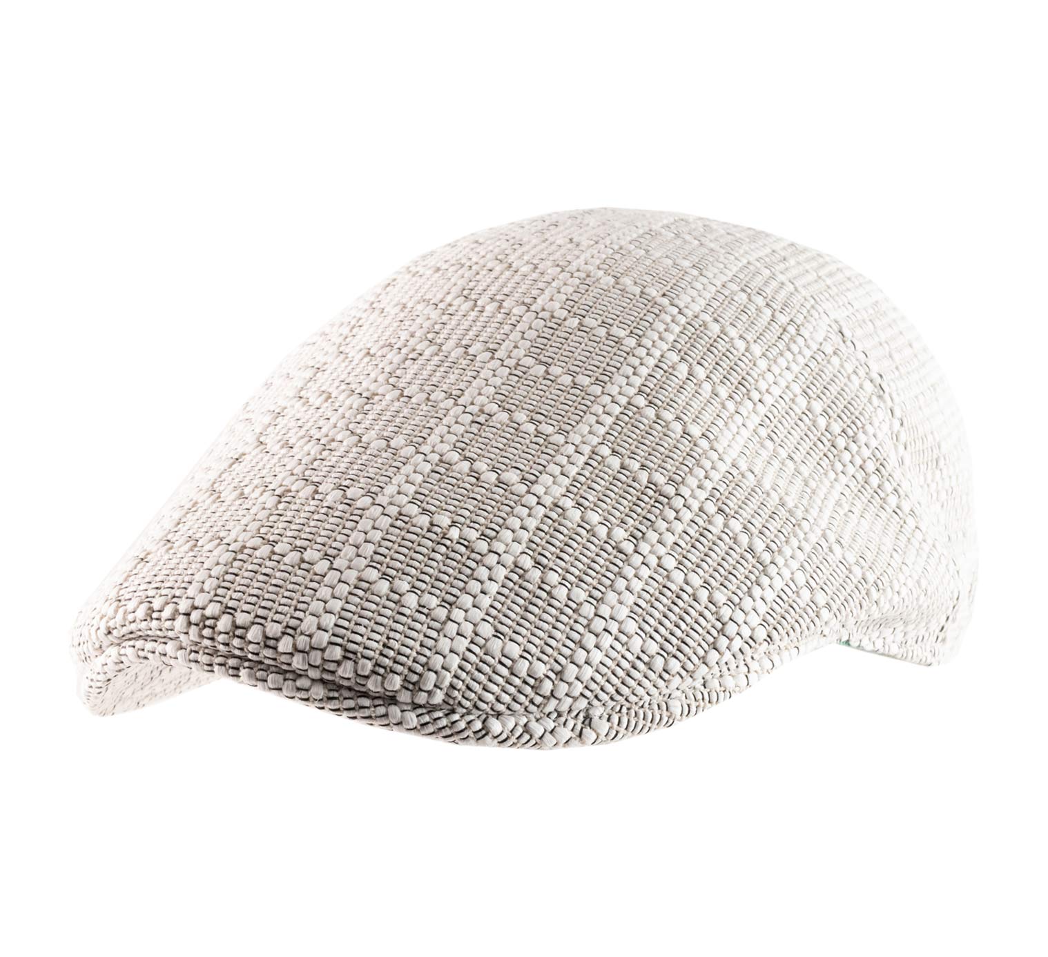 Casquette duckbill en paille