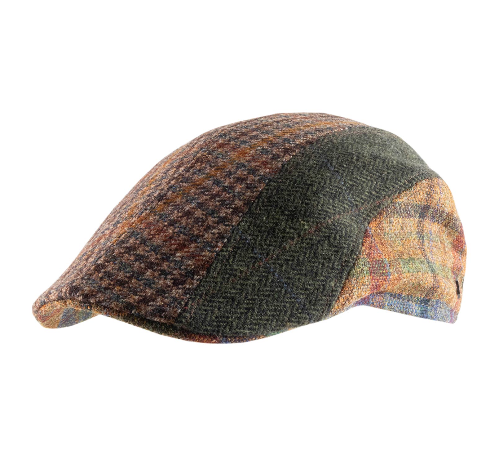 casquette patchwork laine