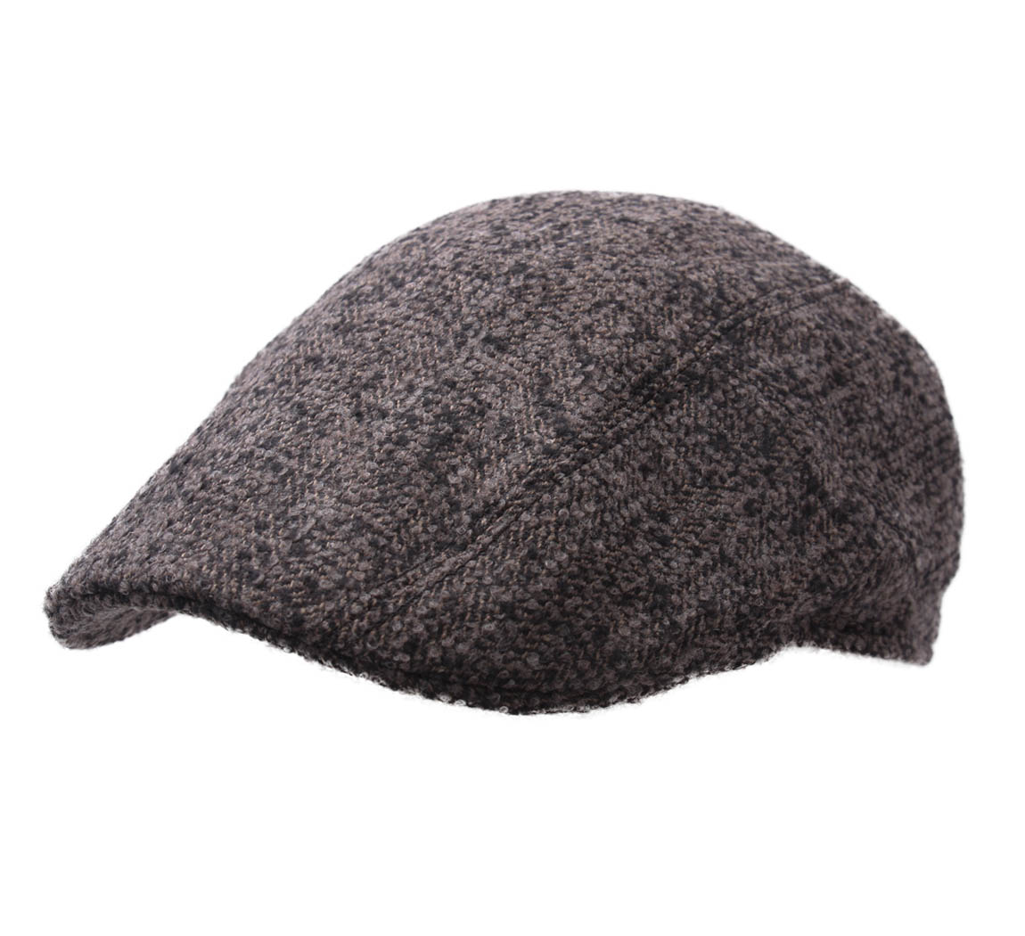 Casquette et Béret Grise Michigan Virgin Wool/Silk Casquette et Béret Grise Michigan Virgin Wool/Silk