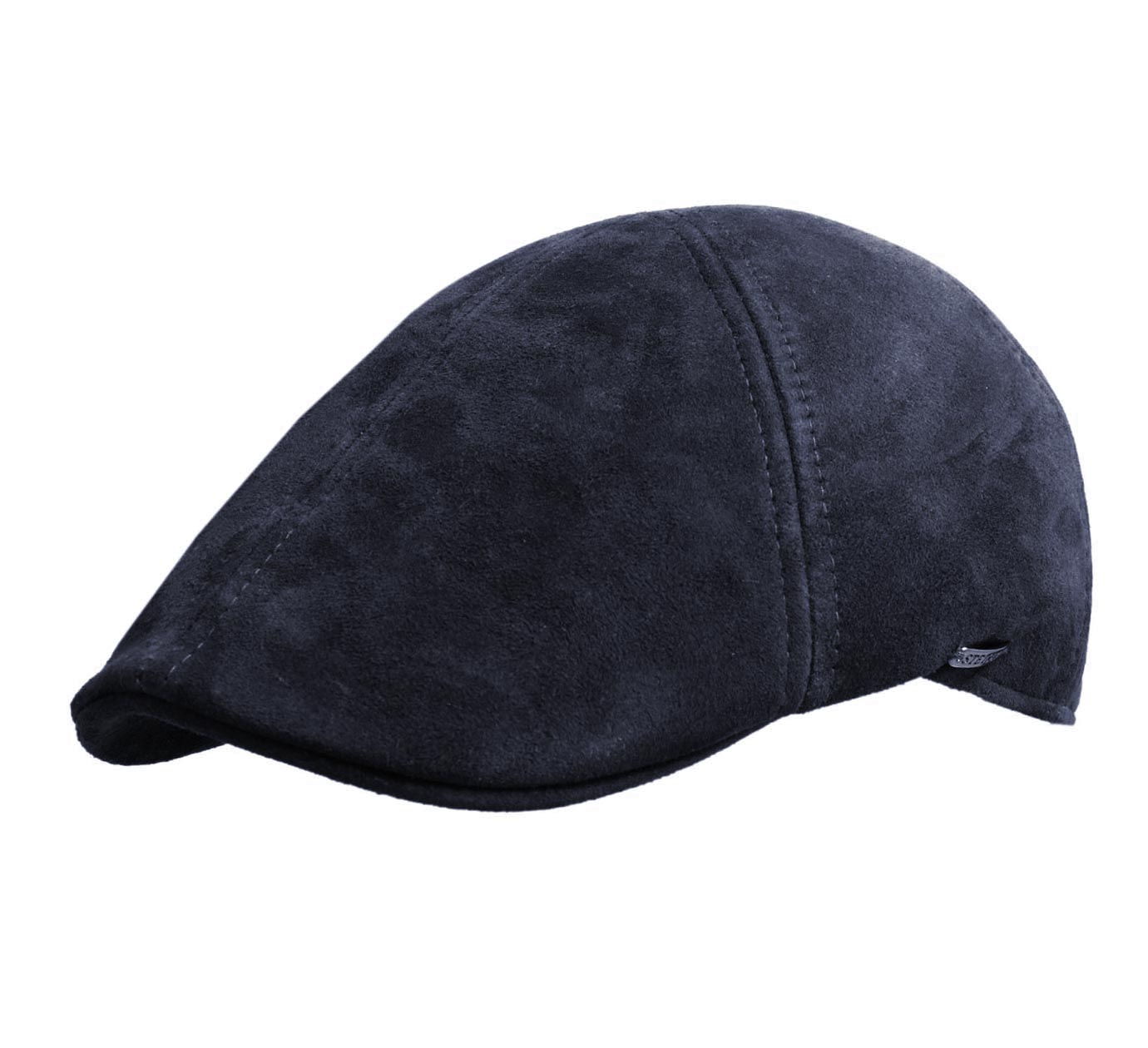 casquette cuir Stetson Texas Goat Suede casquette cuir Stetson Texas Goat Suede