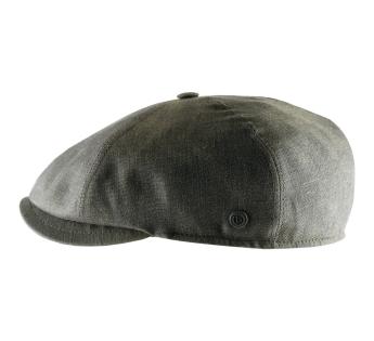 Casquette plate lin Hamses