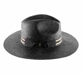 chapeau Noir bord long Soleroma 