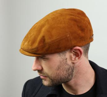 casquette cuir velours Driver Cap Suede