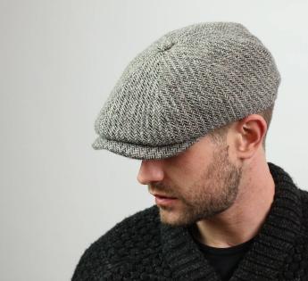 casquette irlandaise Stetson Virgin Wool Herringbone