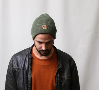 Bonnet revers laine Dulce