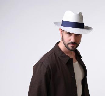 chapeau paille blanc Banes